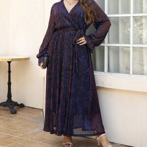 SHEIN shiny party dress 20/4x